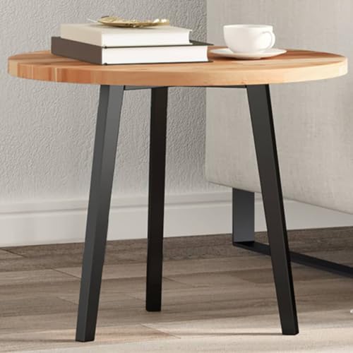 Qnhdfrt Tischplatte Rund Ø50x2 cm aus Massivholz Akazie Natürliche Langlebigkeit & Robuste Stabilität für Esstische Bistrotische und Couchtische Qnhdfrt Tischplatte Rund Ø50x2 cm aus Massivholz Akazie Natürliche Langlebigkeit & Robuste Stabilität für Esstische Bistrotische und Couchtische von Qnhdfrt