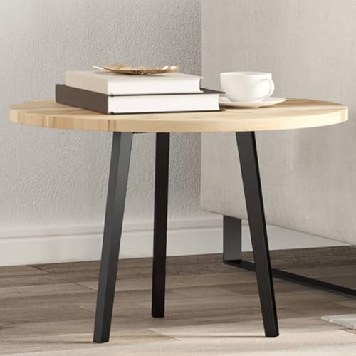 Qnhdfrt Tischplatte Rund Ø60x2 cm aus massivem Akazienholz Langlebig & Vielseitig Unbehandelte Oberfläche für Esstische Bistrotische oder Couchtische Indoor und Outdoor Qnhdfrt Tischplatte Rund Ø60x2 cm aus massivem Akazienholz Langlebig & Vielseitig Unbehandelte Oberfläche für Esstische Bistrotische oder Couchtische Indoor und Outdoor von Qnhdfrt