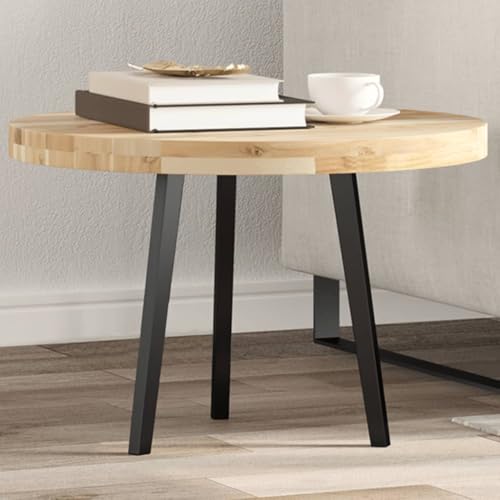 Qnhdfrt Tischplatte Rund Ø60x4 cm aus Massivholz Akazie Natürliche unbehandelte Oberfläche Langlebig & Vielseitig für Esstisch Bistrotisch oder Couchtisch Qnhdfrt Tischplatte Rund Ø60x4 cm aus Massivholz Akazie Natürliche unbehandelte Oberfläche Langlebig & Vielseitig für Esstisch Bistrotisch oder Couchtisch von Qnhdfrt