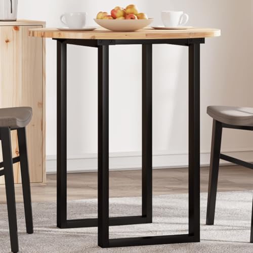 Qnhdfrt Tischplatte Rund Ø70x2 cm Massivholz Akazie Robuste und Langlebige Arbeitsplatte aus Tropenholz Unbehandelt für Esstisch Bistrotisch oder Couchtisch Qnhdfrt Tischplatte Rund Ø70x2 cm Massivholz Akazie Robuste und Langlebige Arbeitsplatte aus Tropenholz Unbehandelt für Esstisch Bistrotisch oder Couchtisch von Qnhdfrt