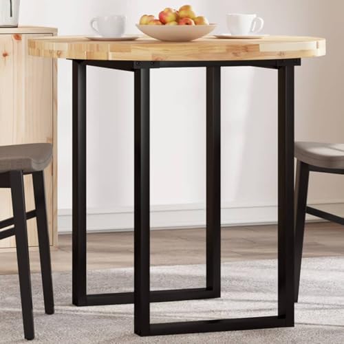Qnhdfrt Tischplatte Rund Ø80x4 cm aus Massivholz Akazie Natürliche unbehandelte Oberfläche Langlebig & Vielseitig für Esstische Bistrotische oder Couchtische Qnhdfrt Tischplatte Rund Ø80x4 cm aus Massivholz Akazie Natürliche unbehandelte Oberfläche Langlebig & Vielseitig für Esstische Bistrotische oder Couchtische von Qnhdfrt