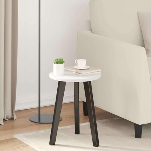 Qnhdfrt Tischplatte Weiß 30 cm | Holzwerkstoff Arbeitsplatte 1,5 cm dünn | Robuste Schreibtischplatte für Esszimmer, Küche & Home-Office, minimalistisches Tabletop von Qnhdfrt