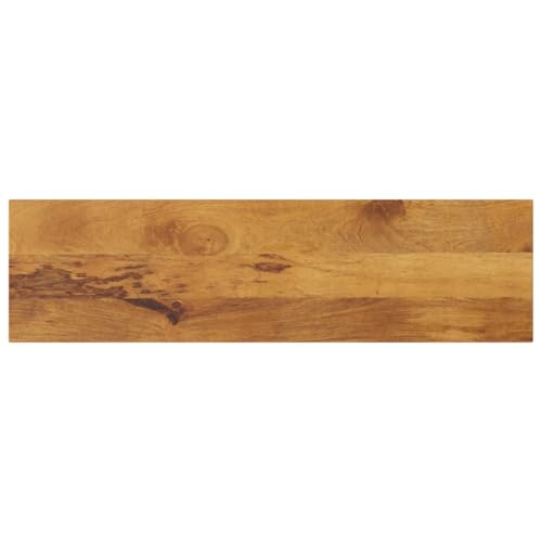 Qnhdfrt Tischplatte aus massivem Mangoholz 100 x 30 x 3 8 cm Rechteckig Rustikales Design Robust & Langlebig für Küche Büro und Outdoor Qnhdfrt Tischplatte aus massivem Mangoholz 100 x 30 x 3 8 cm Rechteckig Rustikales Design Robust & Langlebig für Küche Büro und Outdoor von Qnhdfrt