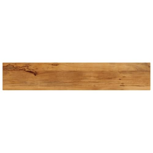 Qnhdfrt Tischplatte aus massivem Mangoholz 180 x 30 x 2.5 cm Rechteckig Rustikale Holzplatte für Küche Esszimmer und Outdoor Qnhdfrt Tischplatte aus massivem Mangoholz 180 x 30 x 2.5 cm Rechteckig Rustikale Holzplatte für Küche Esszimmer und Outdoor von Qnhdfrt