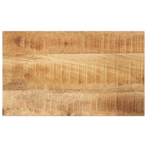 Qnhdfrt Tischplatte aus massivem Mangoholz 60 x 20 x 2 5 cm Rechteckig Robustes Design für Küche Esszimmer und Outdoor Qnhdfrt Tischplatte aus massivem Mangoholz 60 x 20 x 2 5 cm Rechteckig Robustes Design für Küche Esszimmer und Outdoor von Qnhdfrt