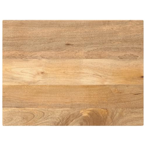 Qnhdfrt Tischplatte aus massivem Mangoholz 70 x 60 x 3,8 cm Rechteckig Rustikales Design Robuste Arbeitsplatte für Küche Esszimmer und Outdoor Qnhdfrt Tischplatte aus massivem Mangoholz 70 x 60 x 3,8 cm Rechteckig Rustikales Design Robuste Arbeitsplatte für Küche Esszimmer und Outdoor von Qnhdfrt