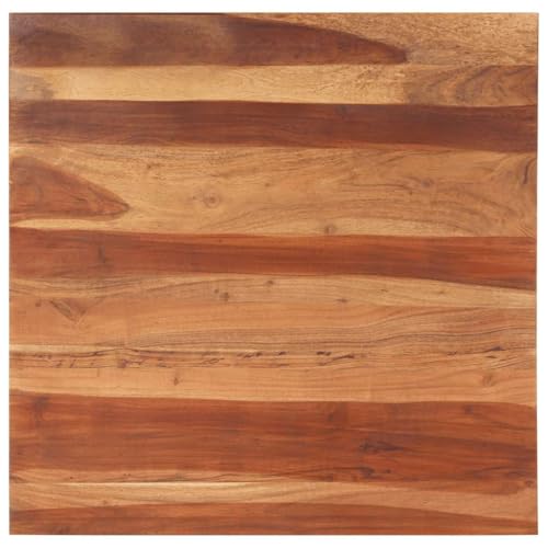 Qnhdfrt Tischplatte aus massivem Palisanderholz 80 x 80 cm Rustikale Tischplatte mit natürlicher Maserung Langlebig und pflegeleicht für Esszimmer Restaurant und Café Qnhdfrt Tischplatte aus massivem Palisanderholz 80 x 80 cm Rustikale Tischplatte mit natürlicher Maserung Langlebig und pflegeleicht für Esszimmer Restaurant und Café von Qnhdfrt