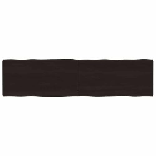 Qnhdfrt Tischplatte aus massiver Eiche 160 x 40 cm mit dunkler Lasur Handgefertigte Holztischplatte mit Naturkante Robuste Klappfunktion für Küche Wohnzimmer und Garten Qnhdfrt Tischplatte aus massiver Eiche 160 x 40 cm mit dunkler Lasur Handgefertigte Holztischplatte mit Naturkante Robuste Klappfunktion für Küche Wohnzimmer und Garten von Qnhdfrt