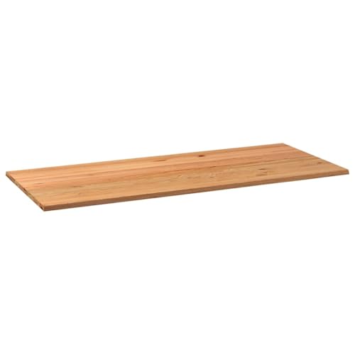 Qnhdfrt Tischplatte aus massiver Eiche 280 x 120 x 4 cm Naturkanten Design Robust & Langlebig für Esstisch Küchenarbeitsplatte oder Outdoor Bereich von Qnhdfrt