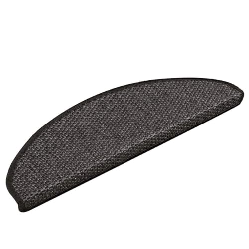 Qnhdfrt Treppenmatten Selbstklebend 15 Stück Anthrazit 65 x 21 x 4 cm Stufenmatten aus strapazierfähigem Stoff mit Sisal Optik Antirutsch und Schalldämmend für innen Qnhdfrt Treppenmatten Selbstklebend 15 Stück Anthrazit 65 x 21 x 4 cm Stufenmatten aus strapazierfähigem Stoff mit Sisal Optik Antirutsch und Schalldämmend für innen von Qnhdfrt