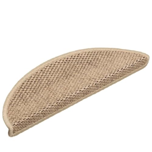 Qnhdfrt Treppenmatten Selbstklebend 15 Stück Sisal Optik 56x17x3 cm Sand Antirutschmatten für Treppenstufen Modernes Design Schalldämpfend und Bequem für Innenbereich Qnhdfrt Treppenmatten Selbstklebend 15 Stück Sisal Optik 56x17x3 cm Sand Antirutschmatten für Treppenstufen Modernes Design Schalldämpfend und Bequem für Innenbereich von Qnhdfrt