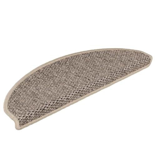 Qnhdfrt Treppenmatten Selbstklebend 15 Stück Sisal Optik 65 x 21 cm Dunkelbeige Antirutschmatten für Treppenstufen mit Klebeband Schalldämmend & Langlebig für Innenbereich Qnhdfrt Treppenmatten Selbstklebend 15 Stück Sisal Optik 65 x 21 cm Dunkelbeige Antirutschmatten für Treppenstufen mit Klebeband Schalldämmend & Langlebig für Innenbereich von Qnhdfrt