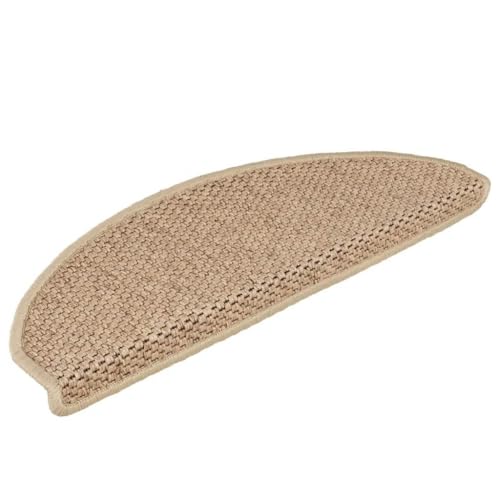 Qnhdfrt Treppenmatten Selbstklebend 15 Stück Sisal Optik 65 x 21 x 4 cm Sand Antirutschmatte für Treppenstufen mit Klebeband Schalldämmend und Langlebig für Innenbereich Qnhdfrt Treppenmatten Selbstklebend 15 Stück Sisal Optik 65 x 21 x 4 cm Sand Antirutschmatte für Treppenstufen mit Klebeband Schalldämmend und Langlebig für Innenbereich von Qnhdfrt