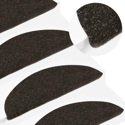 Qnhdfrt Treppenmatten selbstklebend Anthrazit 10 Stück Nadelfilz 56 x 17 x 3 cm Schalldämpfend & rutschfest für Innentreppen Modernes Design Qnhdfrt Treppenmatten selbstklebend Anthrazit 10 Stück Nadelfilz 56 x 17 x 3 cm Schalldämpfend & rutschfest für Innentreppen Modernes Design von Qnhdfrt