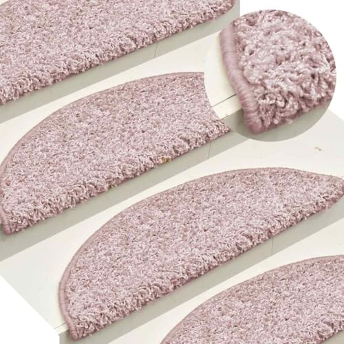 Qnhdfrt Treppenstufenmatten Hellrosa 65x21x4 cm 15 Stück Antirutschmatten aus 100% PP-Tufting mit selbstklebenden Bändern Schalldämpfend & Bequem für Indoor Treppen Qnhdfrt Treppenstufenmatten Hellrosa 65x21x4 cm 15 Stück Antirutschmatten aus 100% PP-Tufting mit selbstklebenden Bändern Schalldämpfend & Bequem für Indoor Treppen von Qnhdfrt