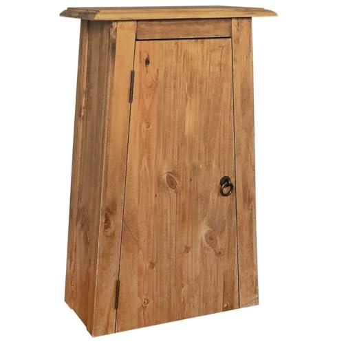 Qnhdfrt Wandschrank Bad Schmal Klein 42x23x70 cm Massivholz Kiefer Vintage-Look mit Boden Stauraum für Badezimmer WC Apothekerschrank Qnhdfrt Wandschrank Bad Schmal Klein 42x23x70 cm Massivholz Kiefer Vintage-Look mit Boden Stauraum für Badezimmer WC Apothekerschrank von Qnhdfrt
