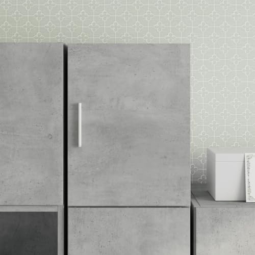 Qnhdfrt Wandschrank Betongrau 30x42,5x40 cm aus Holzwerkstoff - Hängeschrank mit flexiblem Design für Wohnzimmer, Schlafzimmer, Küche oder Flur Qnhdfrt Wandschrank Betongrau 30x42,5x40 cm aus Holzwerkstoff - Hängeschrank mit flexiblem Design für Wohnzimmer, Schlafzimmer, Küche oder Flur von Qnhdfrt