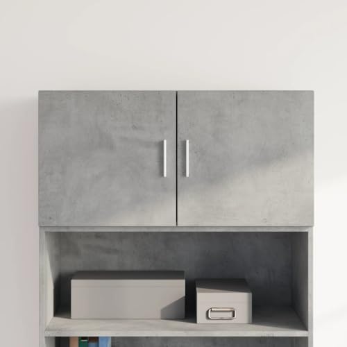 Qnhdfrt Wandschrank Betongrau 80x42,5x40 cm aus Holzwerkstoff für Wohnzimmer Schlafzimmer Garage Platzsparend und Langlebig Qnhdfrt Wandschrank Betongrau 80x42,5x40 cm aus Holzwerkstoff für Wohnzimmer Schlafzimmer Garage Platzsparend und Langlebig von Qnhdfrt
