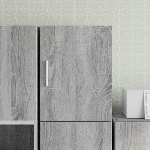 Qnhdfrt Wandschrank Grau Sonoma Holzwerkstoff Aufbewahrungsschrank 30x42,5x40 cm Mit Flexibler Türmontage für Wohnzimmer Schlafzimmer Garage Qnhdfrt Wandschrank Grau Sonoma Holzwerkstoff Aufbewahrungsschrank 30x42,5x40 cm Mit Flexibler Türmontage für Wohnzimmer Schlafzimmer Garage von Qnhdfrt