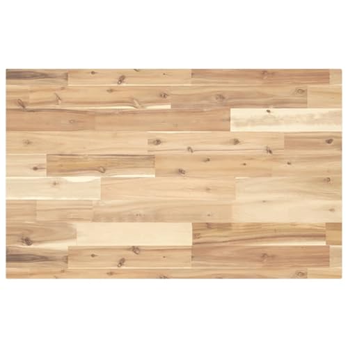 Qnhdfrt Waschtischplatte Akazie 120 x 50 x 4 cm Natural Massivholz Unbehandelt Rechteckig Rustic Charm Robust Küche Bad Badezimmermöbel für Home Office Garage Balkon Qnhdfrt Waschtischplatte Akazie 120 x 50 x 4 cm Natural Massivholz Unbehandelt Rechteckig Rustic Charm Robust Küche Bad Badezimmermöbel für Home Office Garage Balkon von Qnhdfrt
