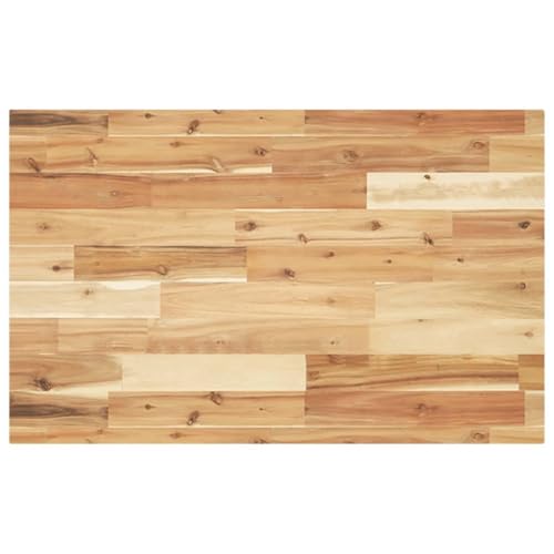 Qnhdfrt Waschtischplatte Akazie Massivholz 140x50x4 cm ölbehandelt rechteckig rustikaler Charme Bad Küche Flur und Garage Qnhdfrt Waschtischplatte Akazie Massivholz 140x50x4 cm ölbehandelt rechteckig rustikaler Charme Bad Küche Flur und Garage von Qnhdfrt