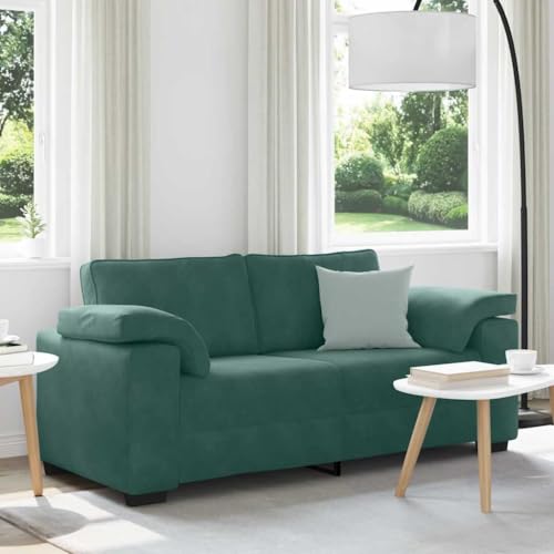 Qnhdfrt Zweisitzer-Sofa Dunkelgrün 140 cm Samt Relaxsofa mit Bequemer Sitzfläche und Stabiler Bauweise für Wohnzimmer Schlafzimmer Arbeitszimmer Qnhdfrt Zweisitzer-Sofa Dunkelgrün 140 cm Samt Relaxsofa mit Bequemer Sitzfläche und Stabiler Bauweise für Wohnzimmer Schlafzimmer Arbeitszimmer von Qnhdfrt