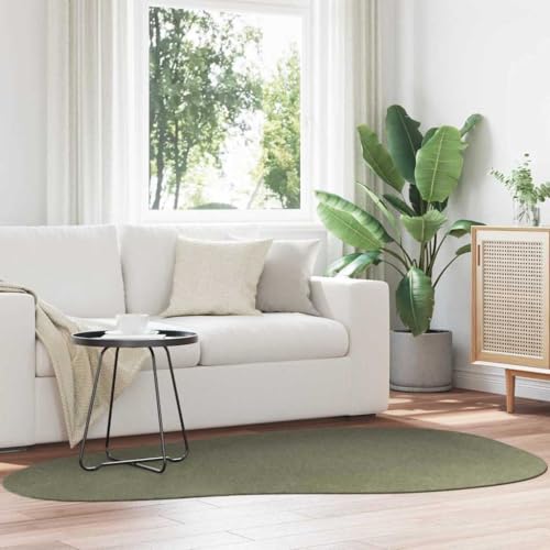 Qnhdfrt stylischer Teppich mit Matte Oberfläche aus Wolle in Waldgrün 140x200 cm modernes Design für Wohnzimmer, Schlafzimmer und Flur von Qnhdfrt