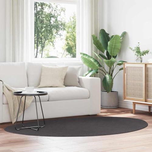 Qnhdfrt stylischer Teppich mit Matter Oberfläche aus Wolle in Anthrazit 140x200 cm für Wohnzimmer, Schlafzimmer und Flur Qnhdfrt stylischer Teppich mit Matter Oberfläche aus Wolle in Anthrazit 140x200 cm für Wohnzimmer, Schlafzimmer und Flur von Qnhdfrt