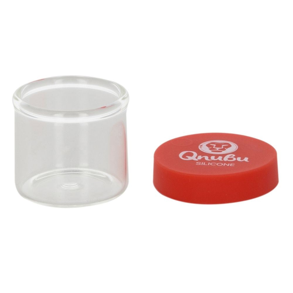 Qnubu Glasdose + Silikondeckel 6 ml Qnubu Glasdose + Silikondeckel 6 ml von Qnubu