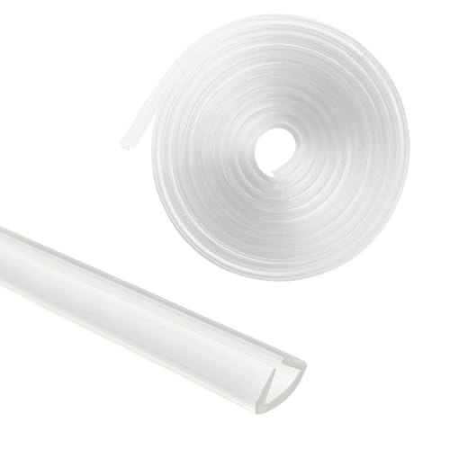 5 m Kantenschutz mit Nano Klebeband,Transparente Kantenstreifen Silikon U-Kantenschutz Eckenschutz Baby Tischkantenschutz für 14-15 mm Dicke Möbel und Schränke 5 m Kantenschutz mit Nano Klebeband,Transparente Kantenstreifen Silikon U-Kantenschutz Eckenschutz Baby Tischkantenschutz für 14-15 mm Dicke Möbel und Schränke von QoTang