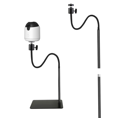 Bodenhalterung für Überwachungskamera,Babyphone Halterung mit 360 Grad Drehkardan,Höhenverstellbar 70–190 cm,Kompatibel mit 1/4" Schraubloch Babykamera-Monitor Sicherheitskamera Bodenhalterung für Überwachungskamera,Babyphone Halterung mit 360 Grad Drehkardan,Höhenverstellbar 70–190 cm,Kompatibel mit 1/4" Schraubloch Babykamera-Monitor Sicherheitskamera von QoTang