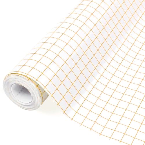 Qobobo Transferfolie Plotter 30.5 x 500cm für Plotterfolie vinyl transferfolie textil 1 Rollen Übertragungsfolie plotter für Partydekoration, Aufkleber und Glas von Qobobo