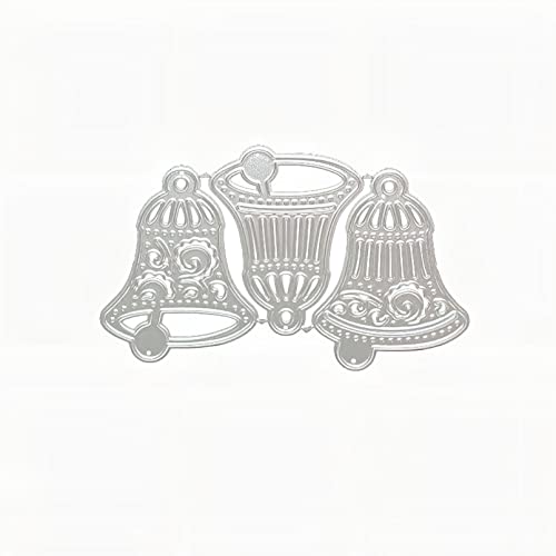 Qoiseys Drei Glocken Metall Stanzschablone Die Stanzen Basteln Prägeschablone, Stanzungen für DIY Scrapbooking Fotoalbum Dekoratives Papier Basteln Prägeschablone Qoiseys Drei Glocken Metall Stanzschablone Die Stanzen Basteln Prägeschablone, Stanzungen für DIY Scrapbooking Fotoalbum Dekoratives Papier Basteln Prägeschablone von Qoiseys