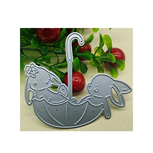 Qoiseys Kaninchen und Regenschirm Ostern Stanzschablone Die Stanzen Basteln Prägeschablone, Stanzungen für DIY Scrapbooking Fotoalbum Dekoratives Papier Basteln Prägeschablone Qoiseys Kaninchen und Regenschirm Ostern Stanzschablone Die Stanzen Basteln Prägeschablone, Stanzungen für DIY Scrapbooking Fotoalbum Dekoratives Papier Basteln Prägeschablone von Qoiseys