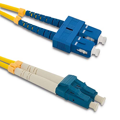 Qoltec Patchcord Fiber Optic SC/UPC - LC/UPC | Singlemode | 9/125 | G652D | Duplex | 5m von Qoltec