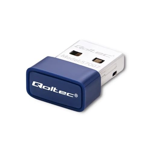 Mini Adapter inalámbrico Bluetooth USB WiFi QOLTEC Mini Adapter inalámbrico Bluetooth USB WiFi QOLTEC von Qoltec
