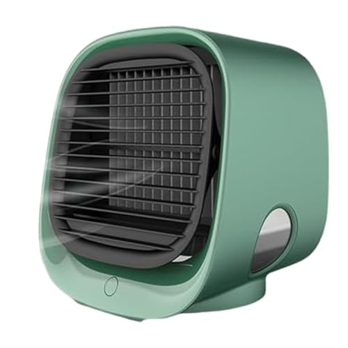 Aira Breeze Luftkühler, 2025 Neu Aira Breeze Klimagerät, Tischventilator Mit Wasserkühlung, Klimaanlage Ohne Abluftschlauch, Multi-Winkel-Windrichtung Einstellung (Grün) von Qosigote