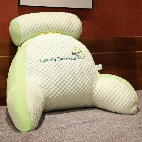 Qosneoun Chill Wave Rückenkissen, Chillwave Rückenkissen, Mivoza Rückenkissen, Chillwave Eisbohnenförmiges Dreieckskissen, Chill Kissen, Cartoon Pillow Rücken, Rückenkissen Bett (Grün, 60×45×20 cm) Qosneoun Chill Wave Rückenkissen, Chillwave Rückenkissen, Mivoza Rückenkissen, Chillwave Eisbohnenförmiges Dreieckskissen, Chill Kissen, Cartoon Pillow Rücken, Rückenkissen Bett (Grün, 60×45×20 cm) von Qosneoun