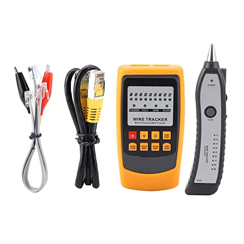 60 Handheld Rapid LAN Network Cable Tester Line Finder Wire Tracker Tool Professioneller sensibler Sensor mit Taschenlampen -Earphone -Unterstützung für Telekommunikationsnetzwerk 60 Handheld Rapid LAN Network Cable Tester Line Finder Wire Tracker Tool Professioneller sensibler Sensor mit Taschenlampen -Earphone -Unterstützung für Telekommunikationsnetzwerk von Qotolite