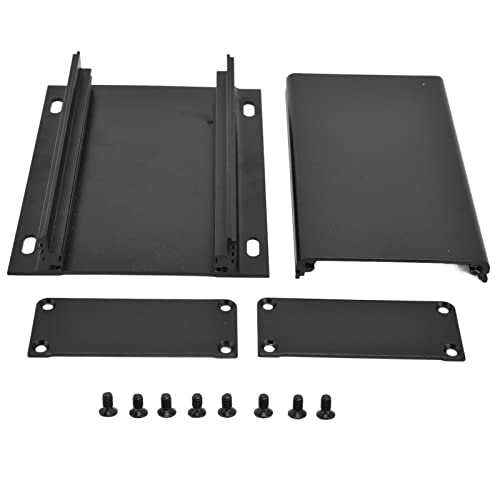 Aluminiumlegierung elektrischer Box -Projekt Hülle Splitter 25x84x110 mm mattschwarze Platte für die Leiterplatte Industrie von Qotolite