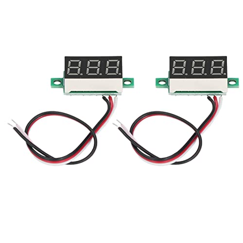 Digital Voltmeter LED -Anzeigespannungsmessgerät für DIY -Produktion PCB -Material von Qotolite