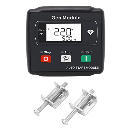Generator Auto Controller LCD Display GENSET Control Modul Panel für Motor 15‑360V Generator Auto Controller LCD Display GENSET Control Modul Panel für Motor 15‑360V von Qotolite