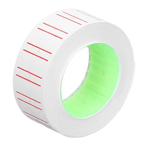 Labels Price Stickers Adhesive Single Row Price Tag Paper for Retail Store Pricing 21x12mm 30 Rolls 15000Pcs von Qotolite