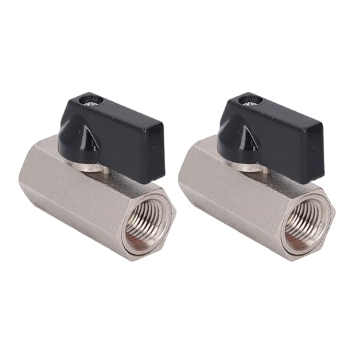 Messing Dual weibliche Gewindekugelventil 90 ° Rotation Sanitärsteuerungssystem von Qotolite
