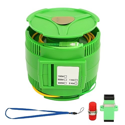 Qotolite OTDR Faser -Optik -Test -Erweiterungskabel SCAPC SCAPC Einer Modus OTDR Dead Zone kleines Licht ABS -Material (150M) von Qotolite