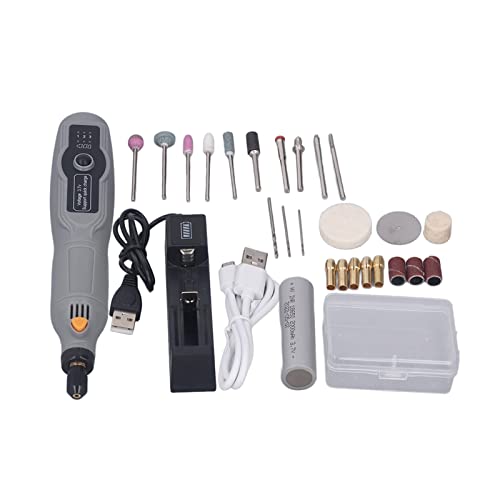 Qotolith Electric Gravur Stift Kit schnurloses Ätzen USB wiederaufladbares Mini -Graveur -Rotationswerkzeug für Schmuck 3 Stufen einstellbar von Qotolite