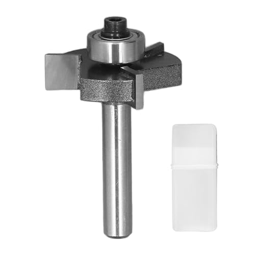 Qotolith T Slot Router Bit 3 Flöten 1/4 Zoll Schaft 5/16 -Zoll -Schneidtiefe T -Spurschlitzrouter Bit von Qotolite