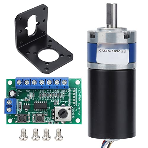 Qotolith -Zahnrad -Geschwindigkeitsreduzierung Planetary bürstenloser D -Wellen -DC 12V -Set -Kit mit Controller (12RPM) von Qotolite