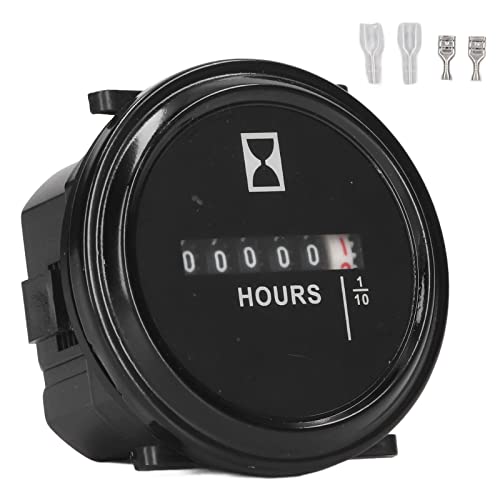 Universal Stunde Meter 99999.9 Stunden AC DC Stunden Meter vollständig versiegelt mechanisch 6-80 V von Qotolite