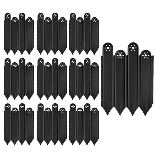 Qoukonao Gartenkanteneinfassung,Bordsteine Ohne Graben - Schutzbarriere 10 Stück Dekorativer Für Rasen Terrasse Beete Qoukonao Gartenkanteneinfassung,Bordsteine Ohne Graben - Schutzbarriere 10 Stück Dekorativer Für Rasen Terrasse Beete von Qoukonao